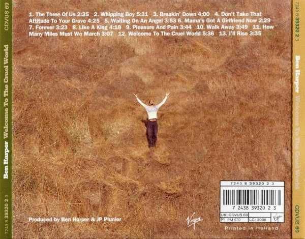 Ben Harper ‎– Welcome To The Cruel World (CD)
