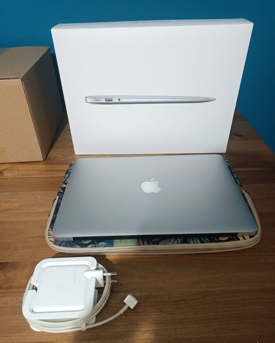 OKAZJA! MacBook Air 13 2017 | PEŁEN KOMPLET BOX | Stan Kolekcjonerski!