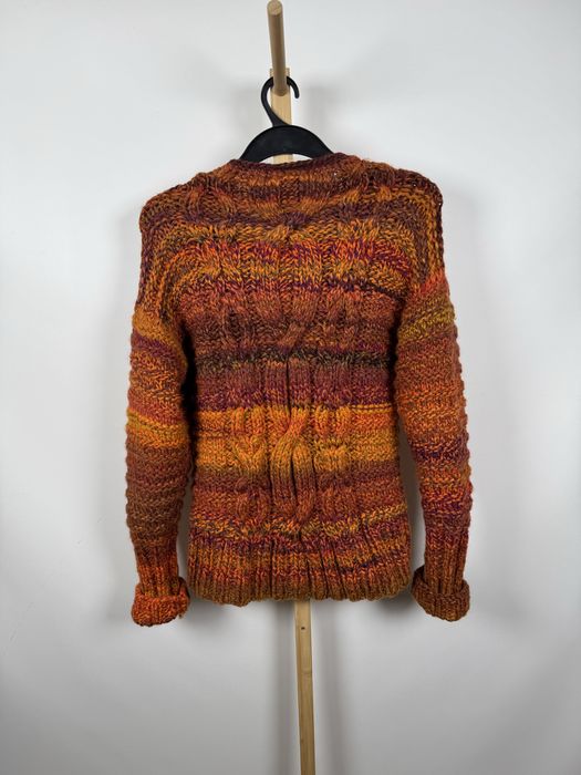 Handmade sweter robiony ręcznie L