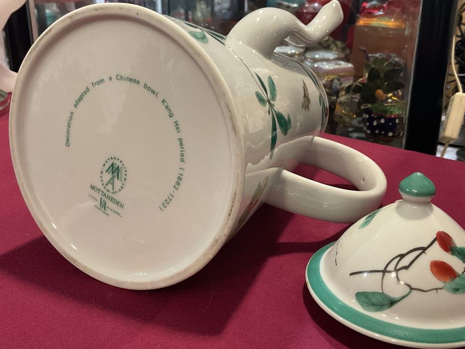 Café pot famille vert patern vista alegre 26 cm