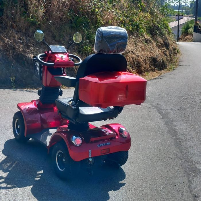 Mota Elétrica 4 Rodas para Idoso / Scooter Mobilidade Super One