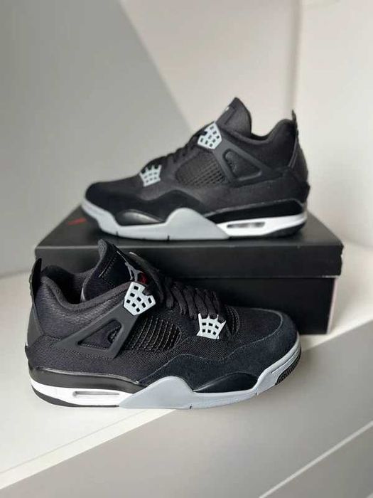 Jordan 4 Retro SE Black Canvas R.40