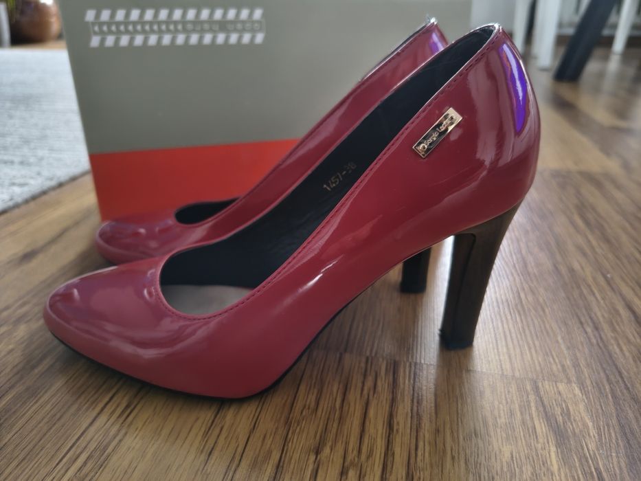 Szpilki, buty na obcasie, szpilki czerwone