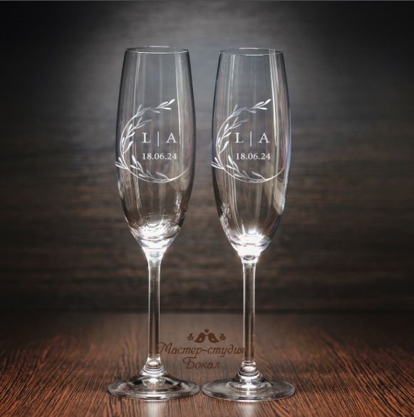 Свадебные бокалы