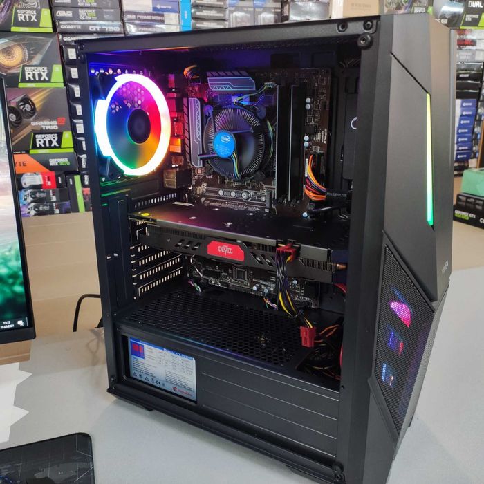 Ігровой Компютер ПК Intel i5-6500, RX 570 4GB, 16GB DDR4, SSD 512GB