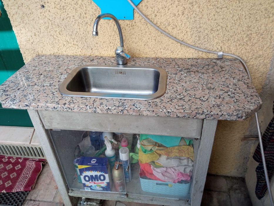 Bancada Lava Loiça de Jardim/Barbecue