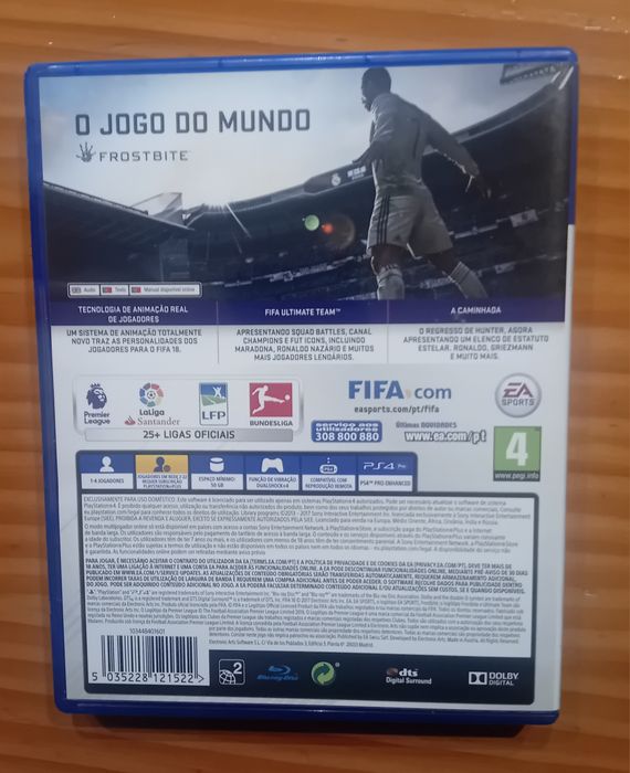 FIFA 18- Playstation 464552090594049121