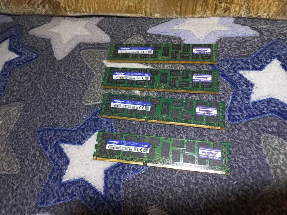 Оперативная память DDR3 MHZ 1333,4GB (1плашка)бу в гар стані, за 1шт
