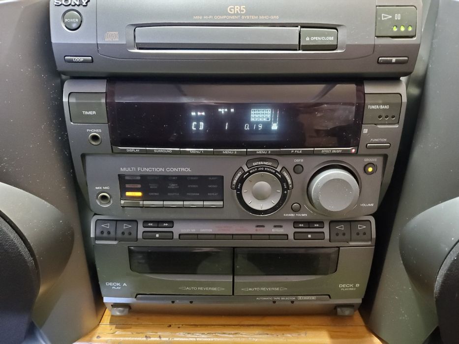 Музыкальный центр SONY Hi-Fi  MHQ-GR5