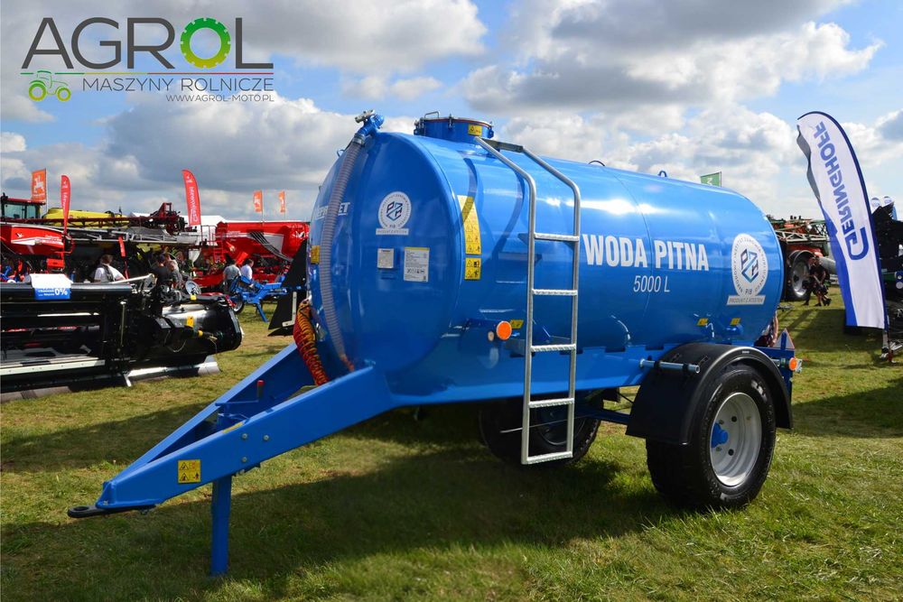 Wóz do wody pitnej 5000l transport 4350l beczka 3000l Meprozet