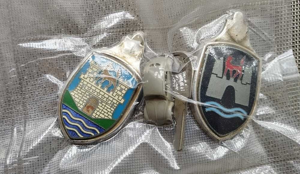 VW carocha emblemas