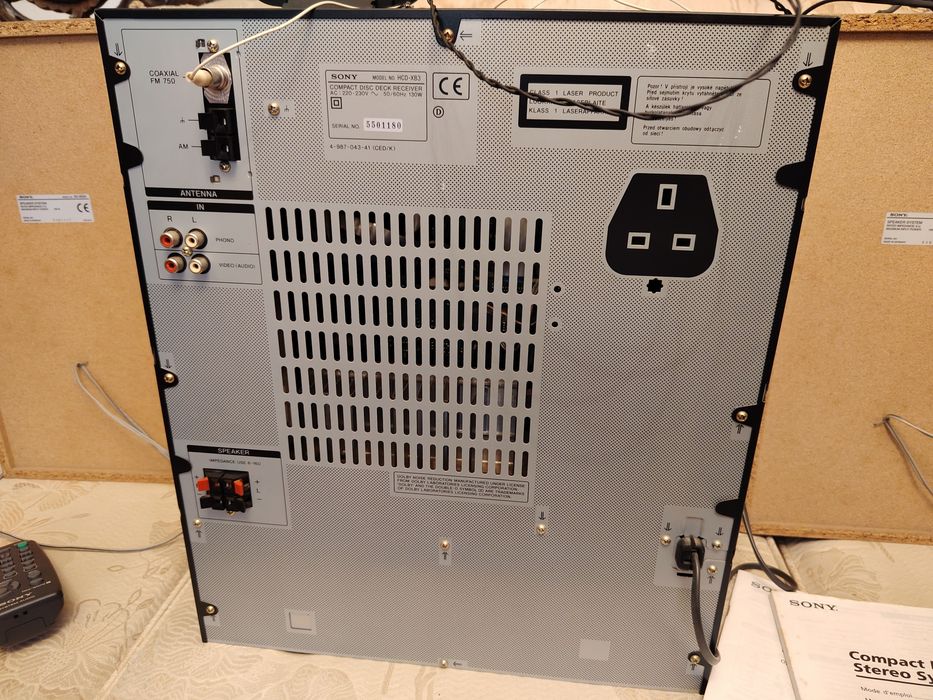 Aparelhagem Sony LBT XB3