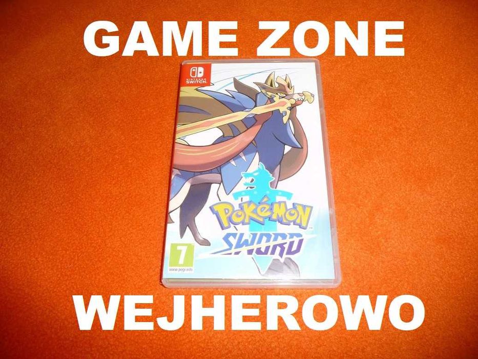 Pokemon SWORD Nintendo Switch + Lite + Oled + SWITCH 2 = Wejherowo