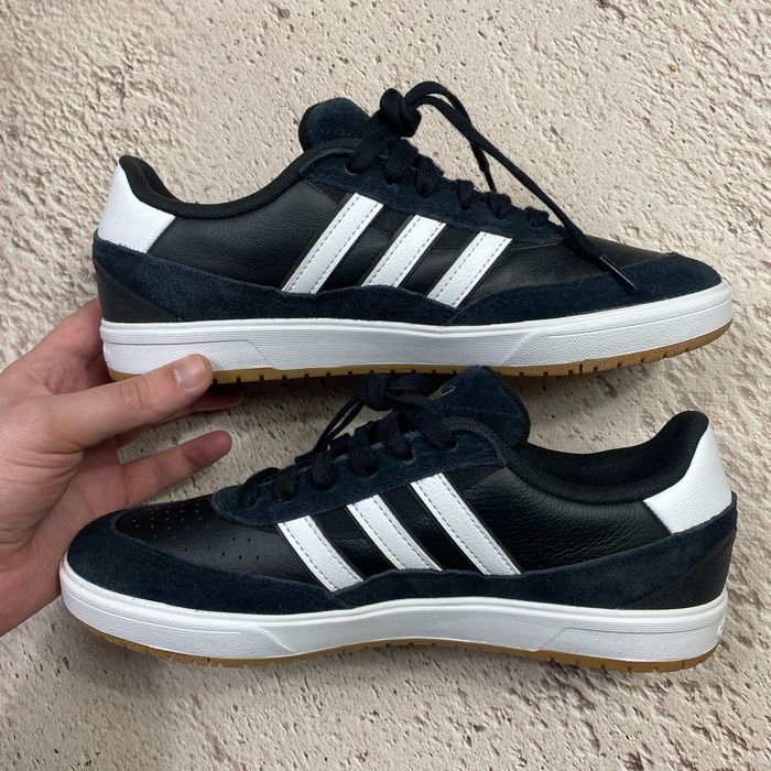 ji0846 Adidas tyshawn 2 leather low black нові чоловічі кросівки шкіра осінь