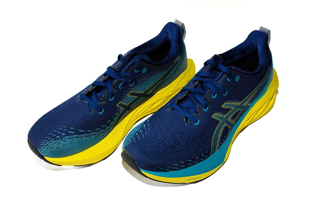 Buty biegowe Asics Novablast 4 Blue Expanse/Blue Teal 43,5