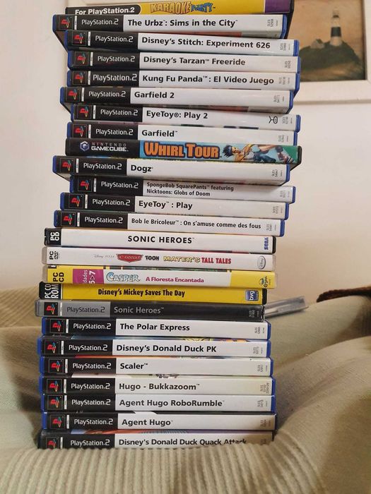 Jogos Playstation 1 e 2