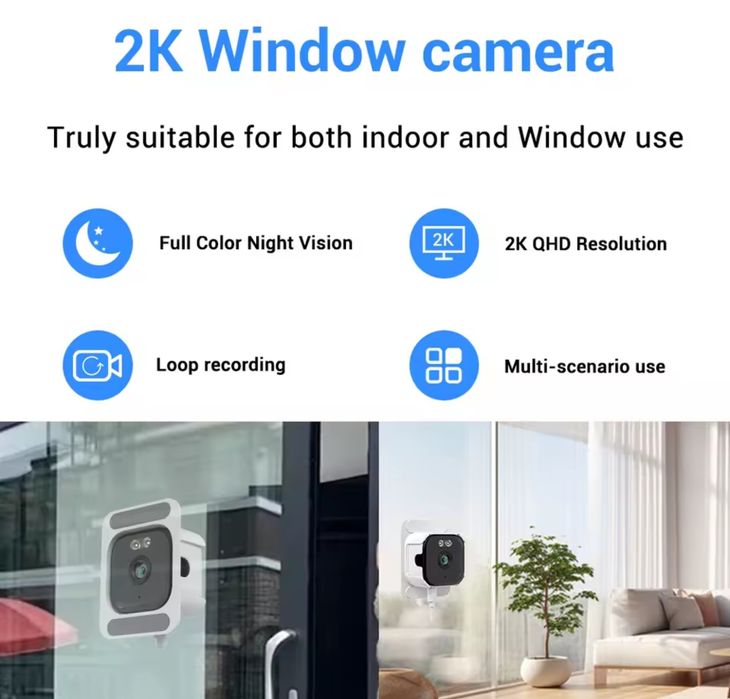 Камера на вікно WiFi 2k