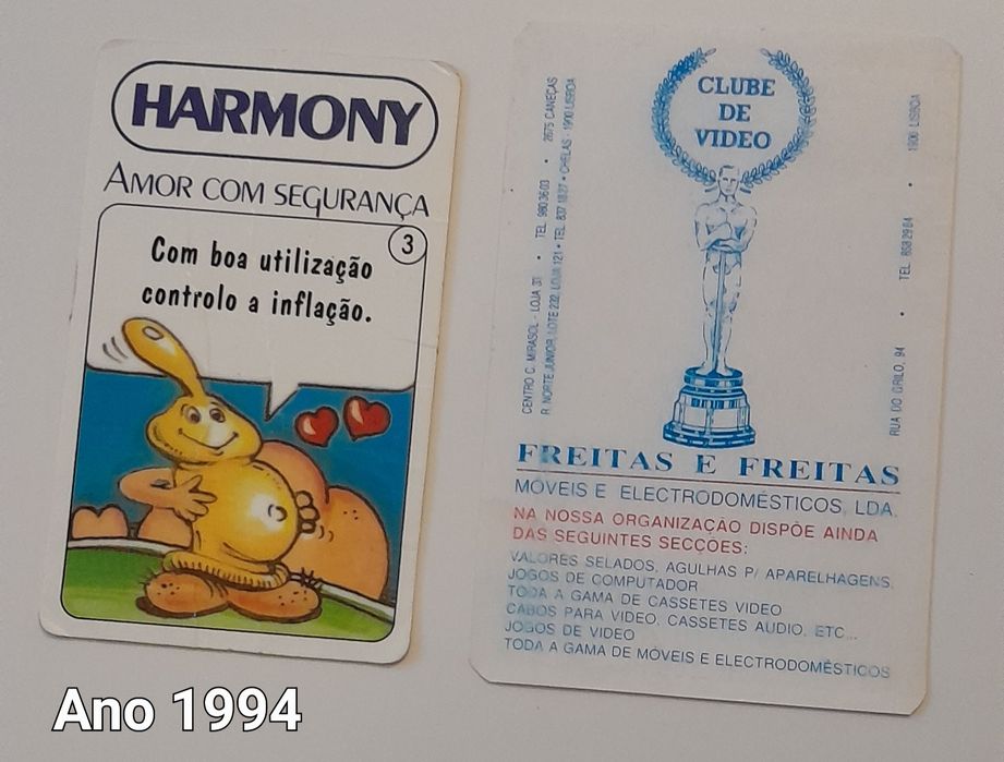 Calendários antigos