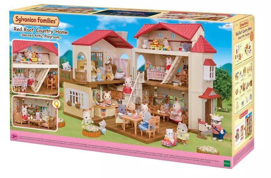 Sylvanian Domek Z Tajemniczym Pokojem 5708 Pud2. Nowy Produkt