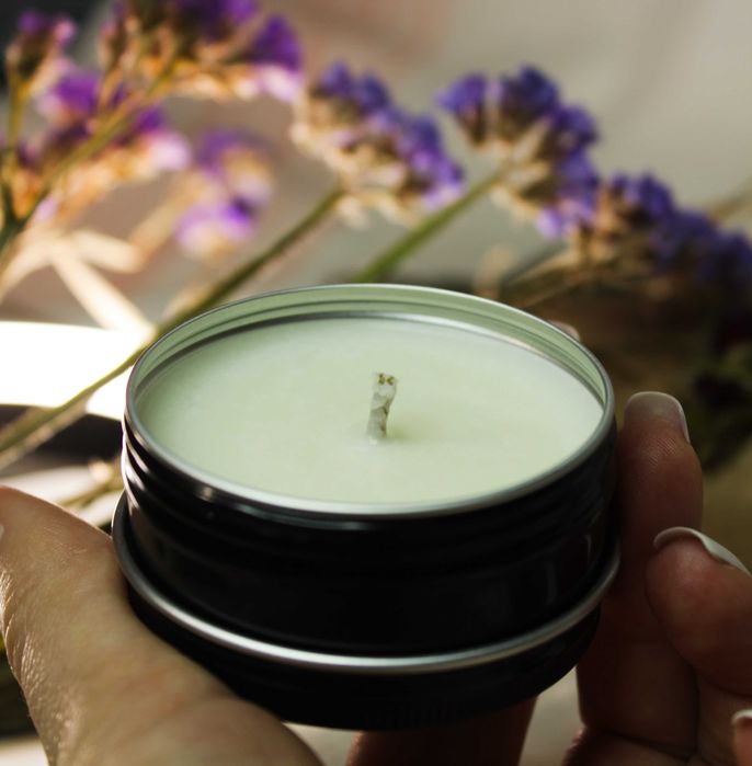 Свеча ароматическая «Денежный поток» — энергия достатка