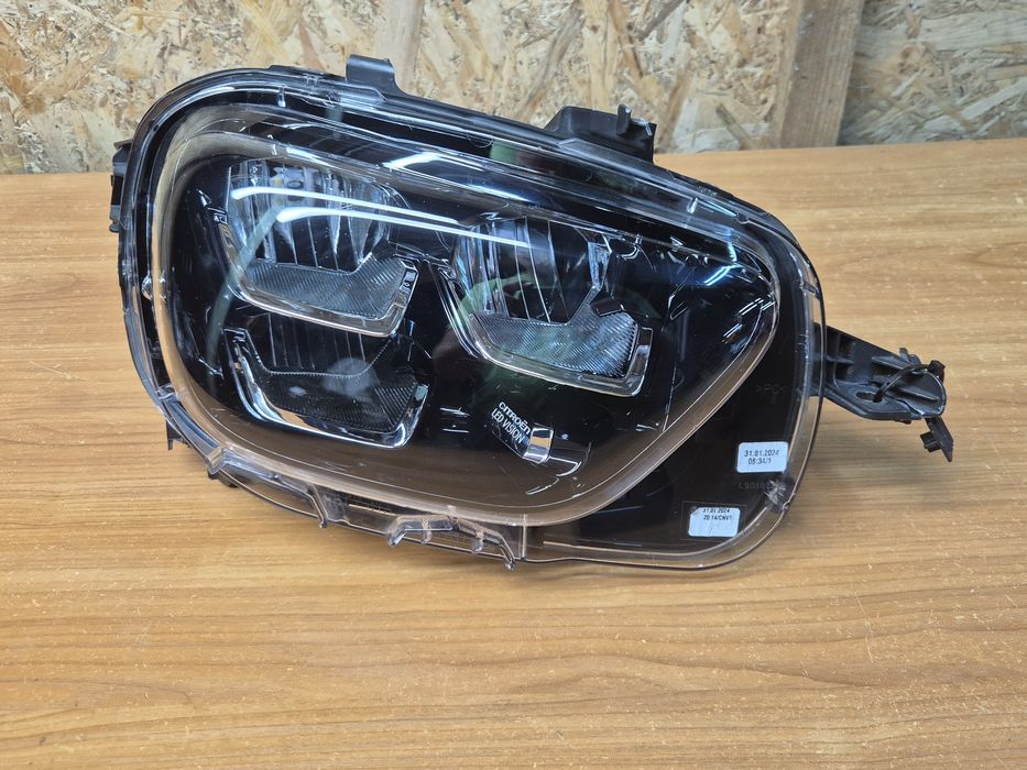 Citroën C3 lift lampa prawa przednia OEM EU Led Vision