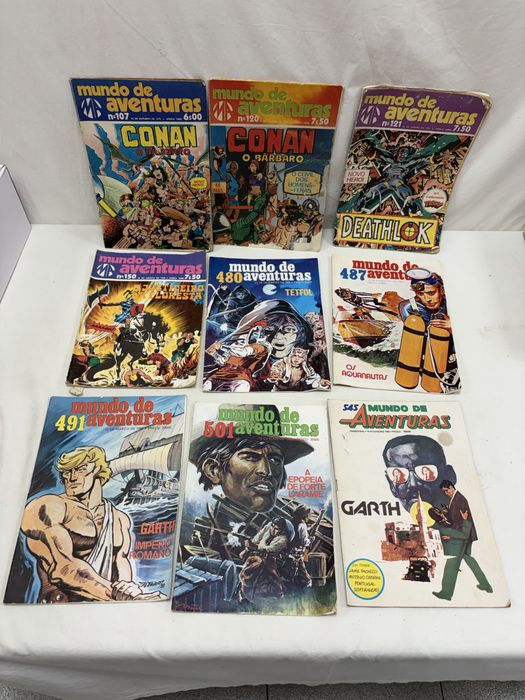 Livros BD Mundo de Aventuras