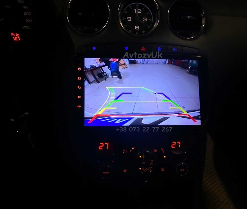Магнитола PEUGEOT 308 408 RCZ GPS USB Пежо 2 дин CarPlay Android 15