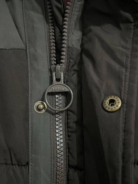 чоловіча куртка пуховик barbour