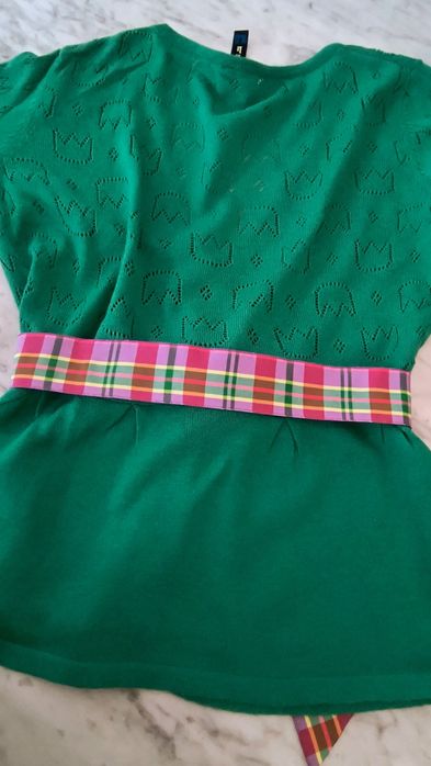 Ażurowy wiosenny sweterek,Troll r XS