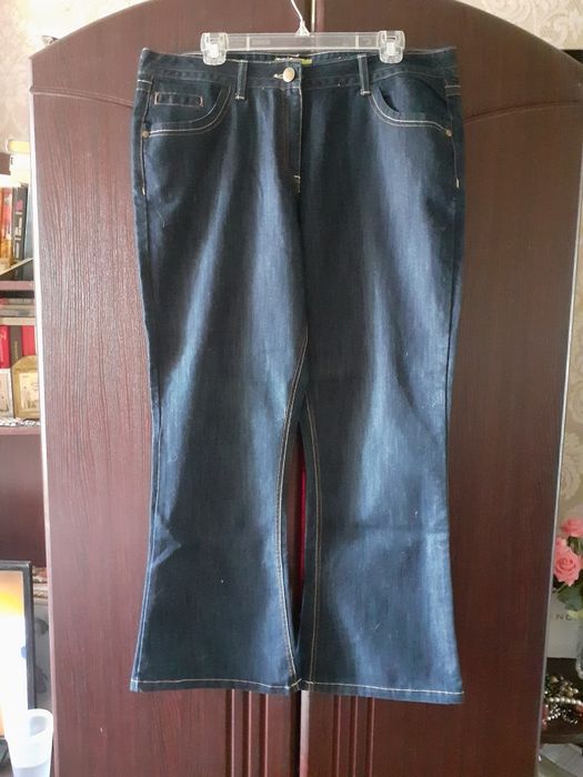 Стильні джинси денім ! Розмір 52- 56! Евро 46(18).