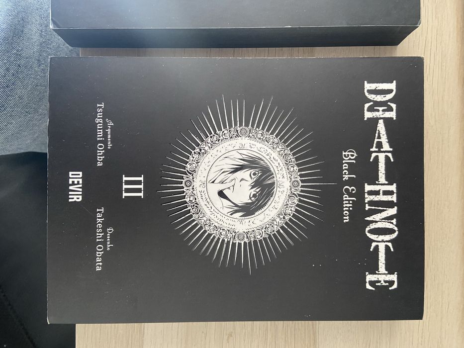 death note mangas vol 1 2 3
