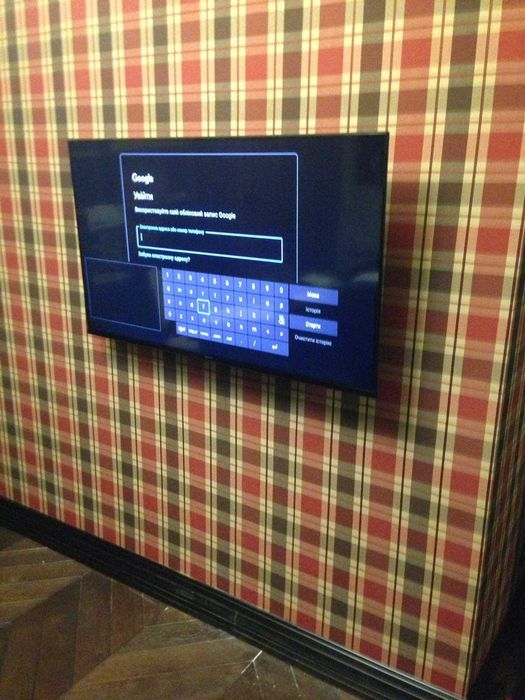 Установка крепления телевизора Подвес ТВ на стену Установка телевизора