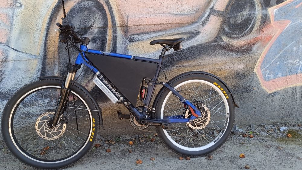 Продам електровелосипед двопідвіс