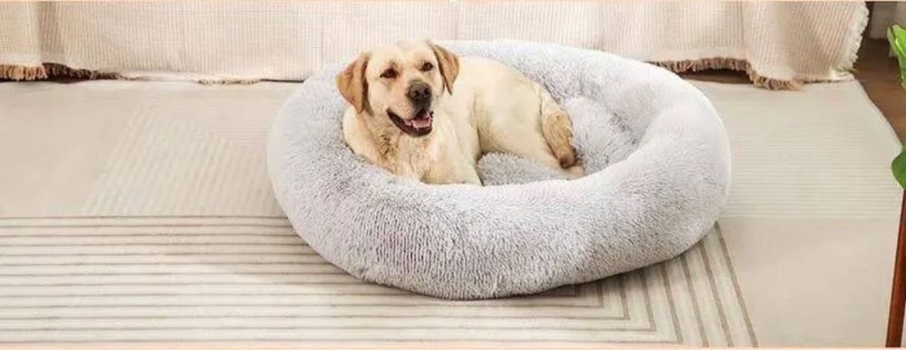 Лежанка для собак та котів «Пончик»
