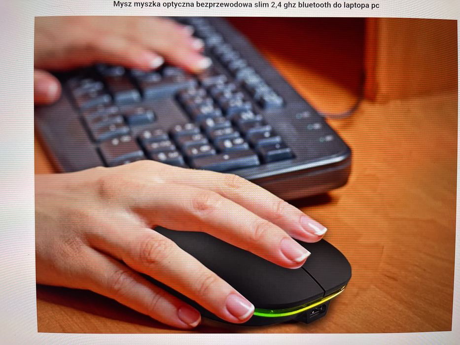 Mysz komputerowa świecąca 48tknn