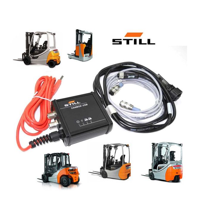 Interfejs diagnostyczny Wózki Widłowe STILL Steds + LAPTOP Gwarancja