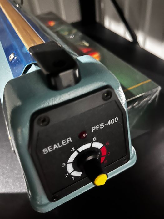 Seladora de sacos plasticos maquina selar 40cm