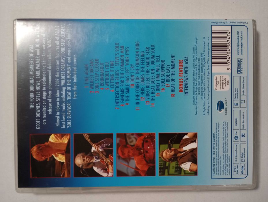 DVD ASIA - live in Tokyo