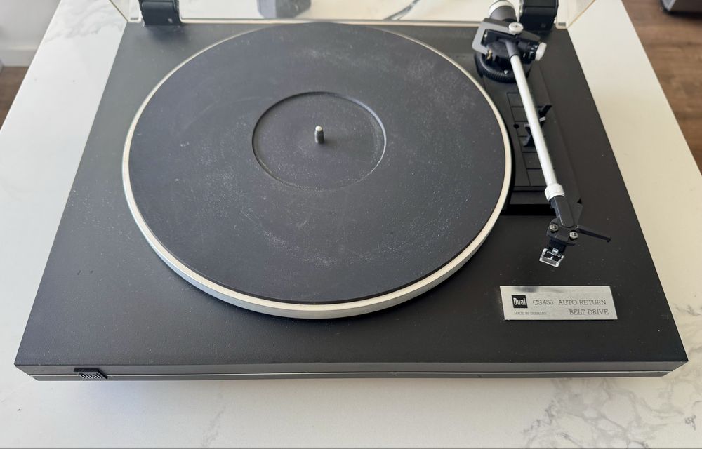 GIRA DISCOS DUAL CS450 AUTO RETURN BELT DRIVE