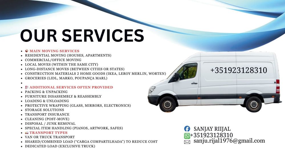 Mudanca e transporte