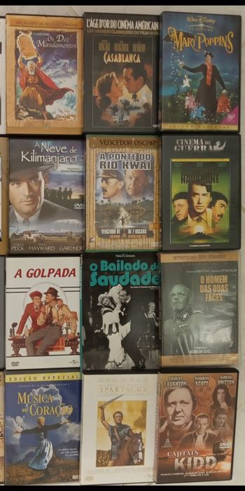 Pequeno Buda, Carrie,Le Mans,  Xangai, comandos, O Cliente, dvd