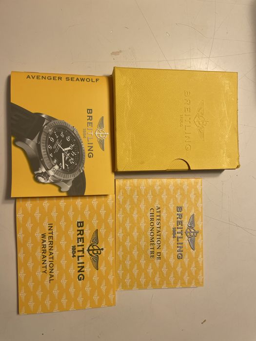 Vendo Relógio Breitlling Avenger Seawolf