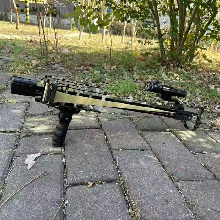Proca nowy model nowość w Polsce ze spustem na kulki metalowe cały zestaw