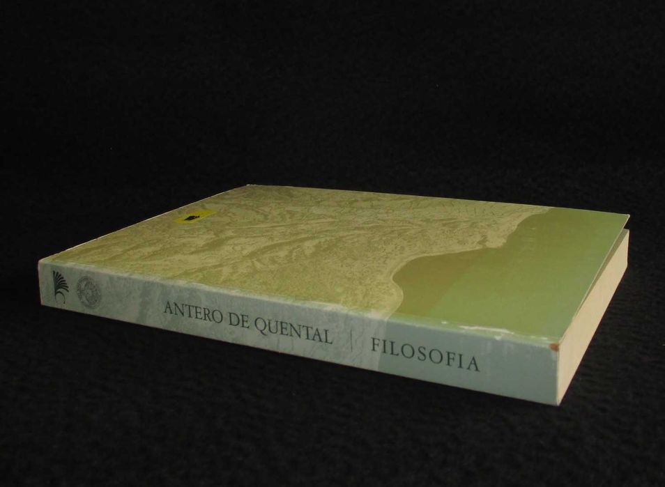 Livro Filosofia Antero de Quental 1ª edição 1991