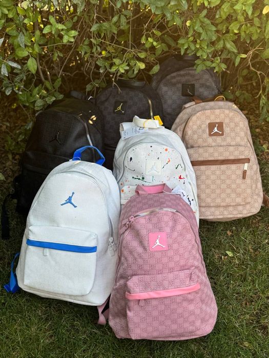 ‼️  Рюкзак Jordan ‼️чорний сірий / Jordan backpack / рюкзак Air Jordan / рюкзак Джордан