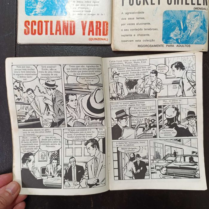 Conjunto Livros BD Antigos