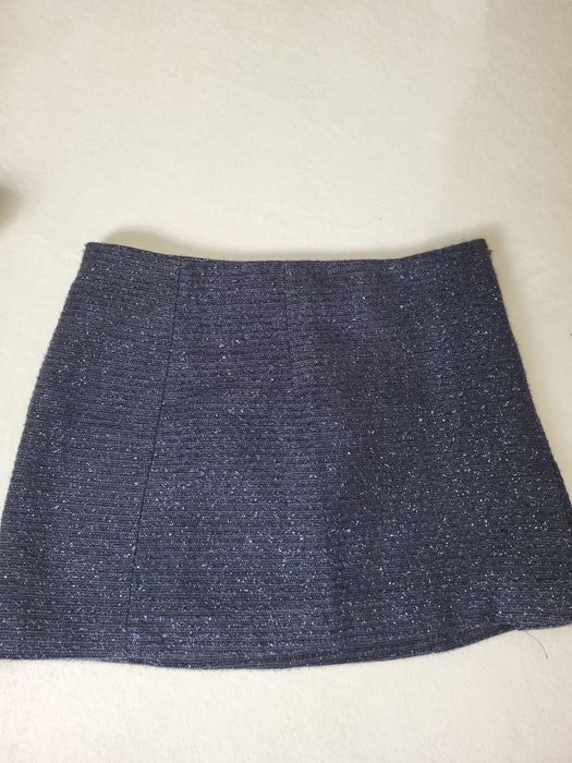 granatowa spódniczka ZARA