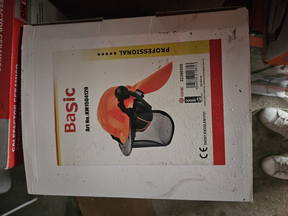 Vários tipos de proteção individual