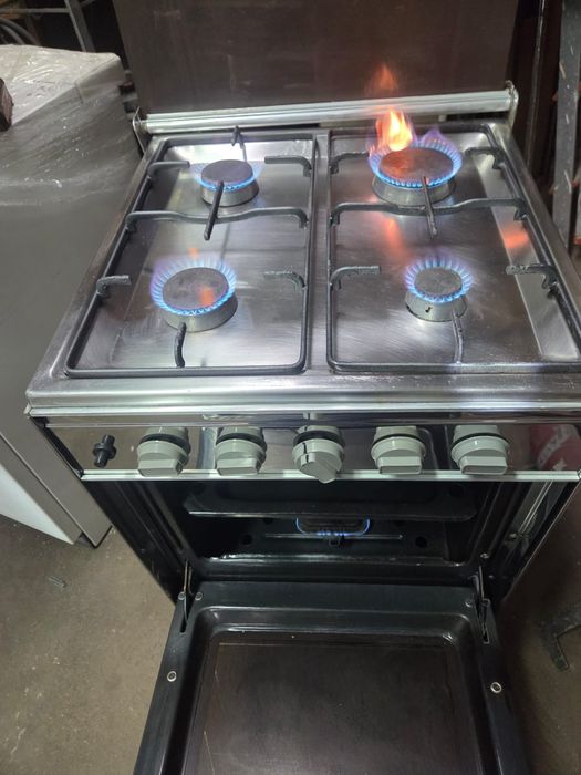 Fogão inox todo a gás