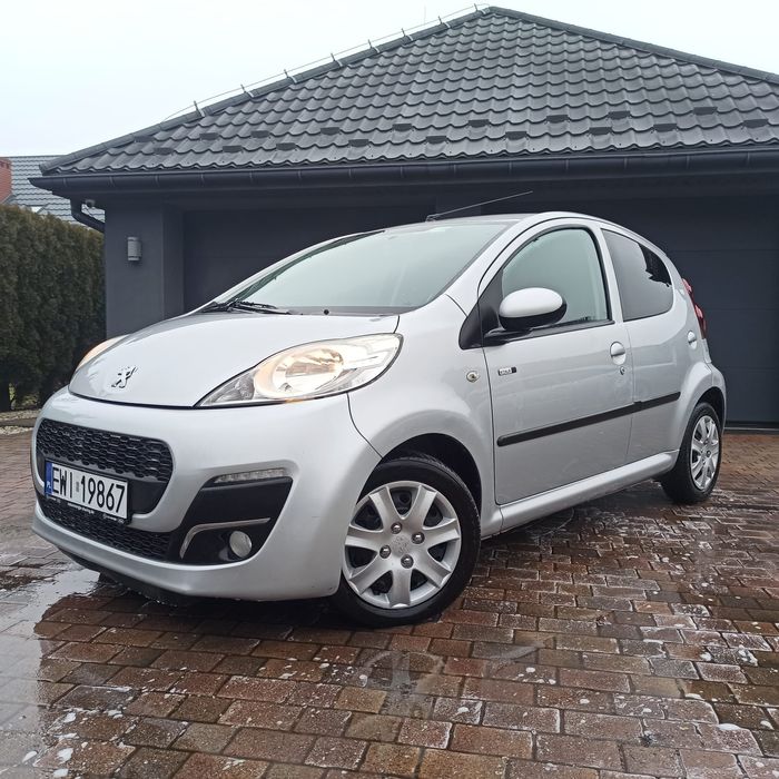 Peugeot 107 1.0 Style, 2014 rok, klima, elektryka, po wymianie oleju